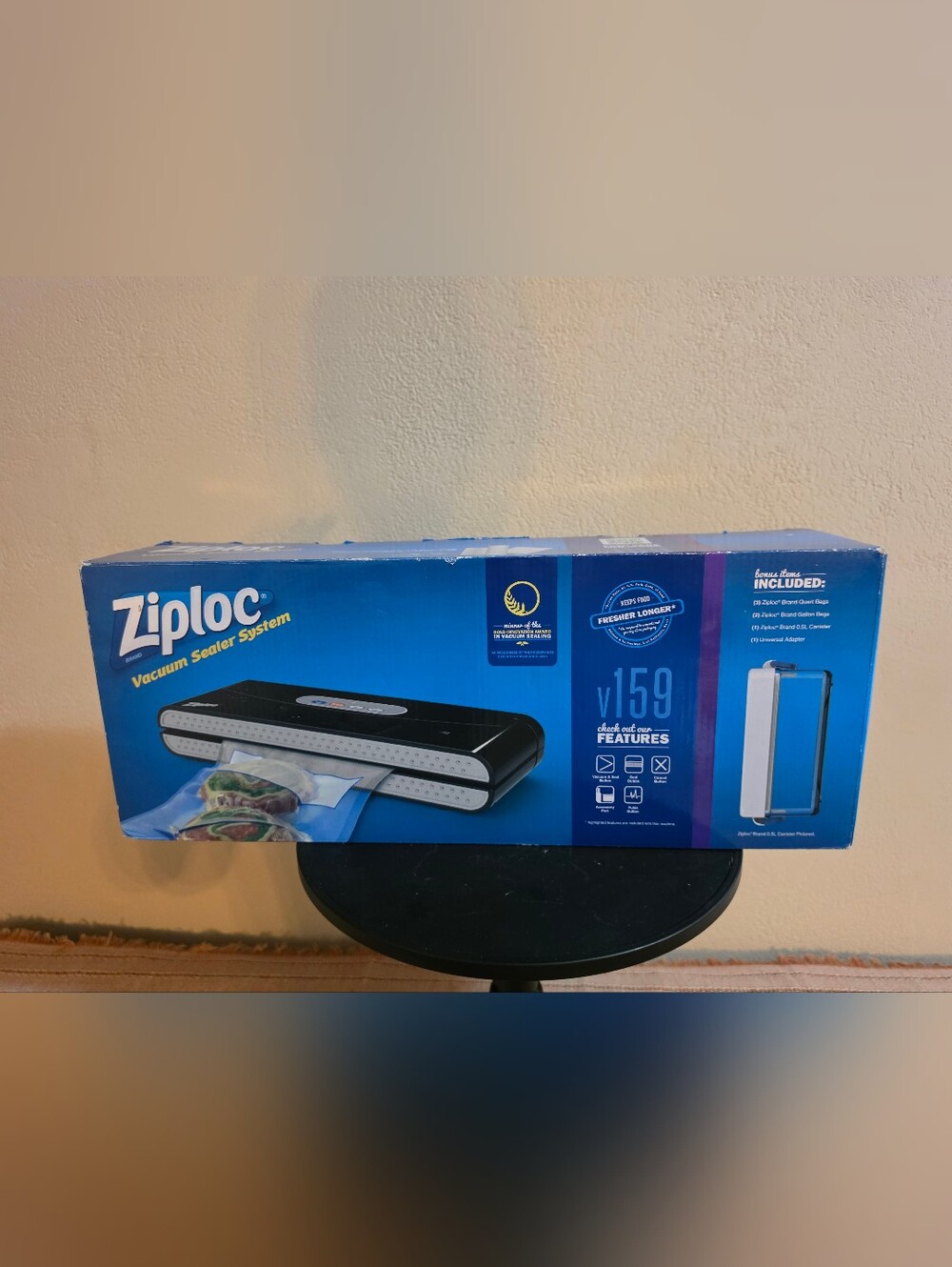 v159 Vacuum Sealer Machine - Black